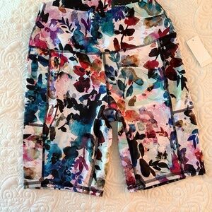RBX Multicolor Floral Women's Bike Shorts